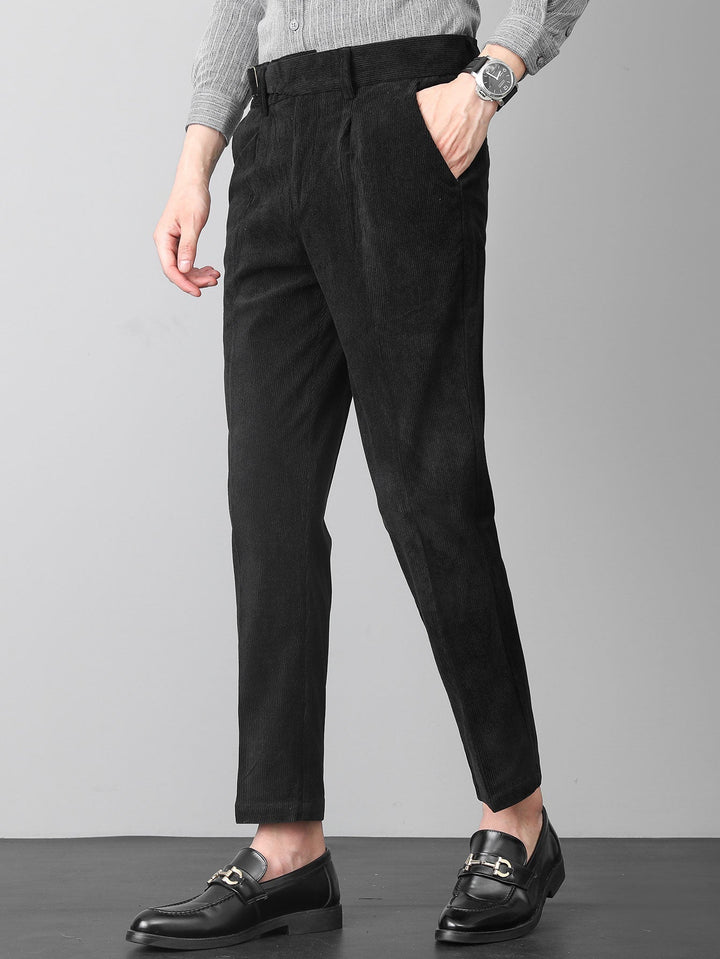 Teodosio | Pantalón de vestir de pana slim fit