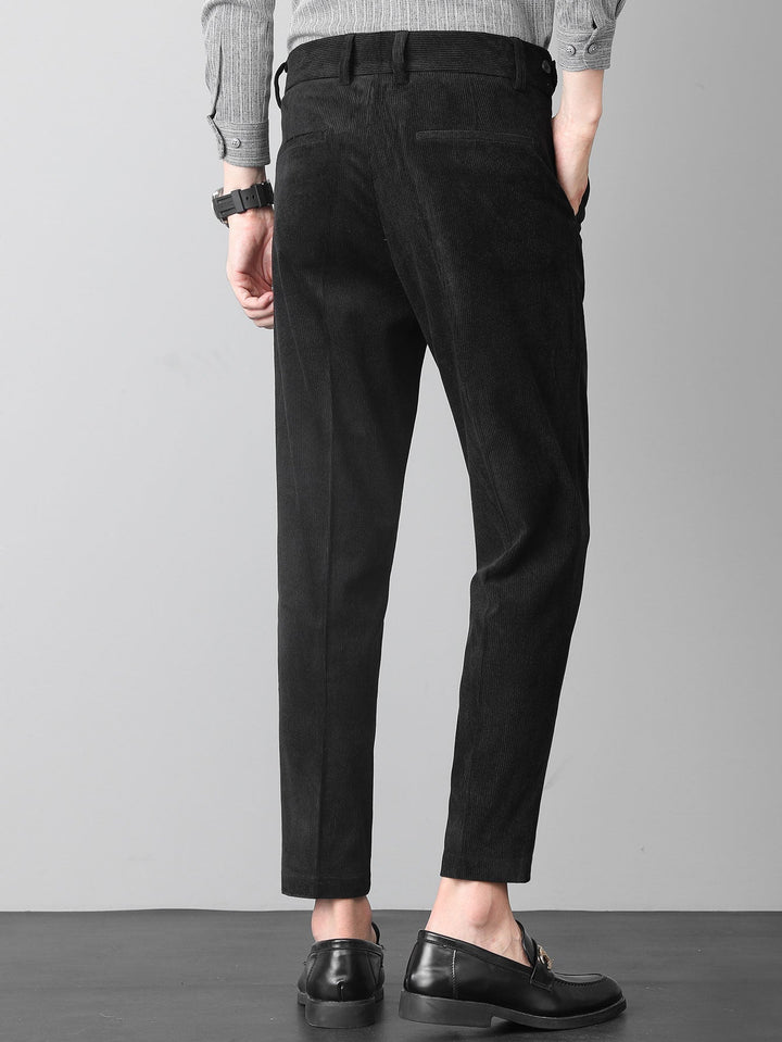 Teodosio | Pantalón de vestir de pana slim fit