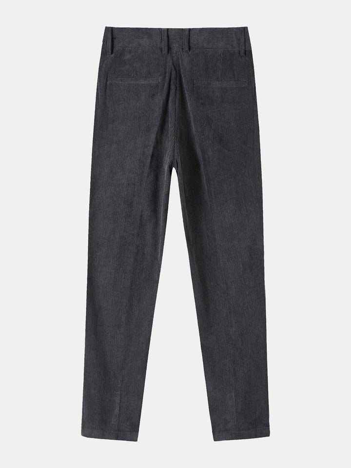 Teodosio | Pantalón de vestir de pana slim fit