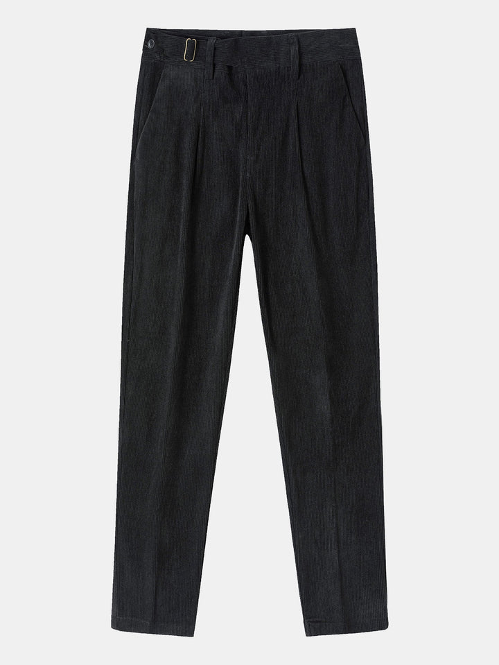 Teodosio | Pantalón de vestir de pana slim fit