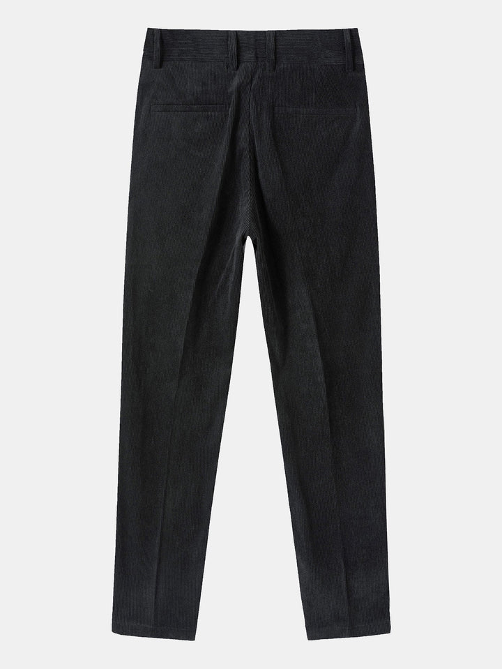 Teodosio | Pantalón de vestir de pana slim fit