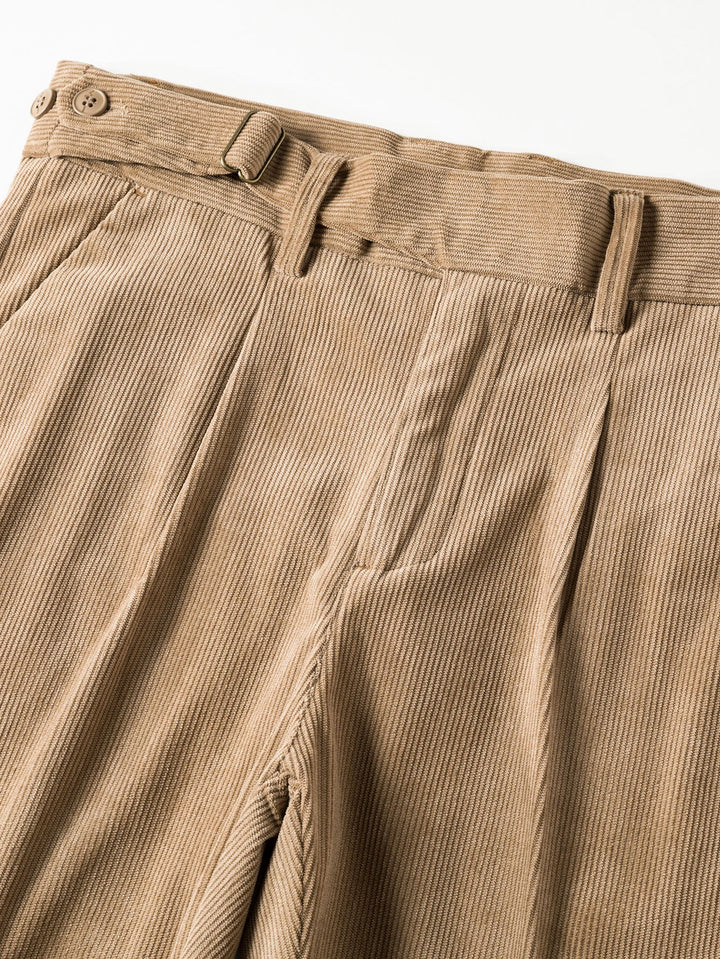 Teodosio | Pantalón de vestir de pana slim fit