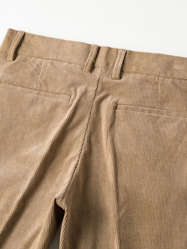 Teodosio | Pantalón de vestir de pana slim fit