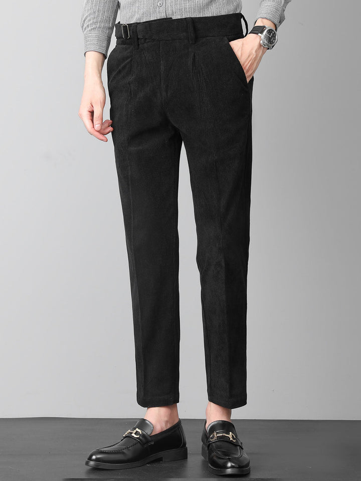 Teodosio | Pantalón de vestir de pana slim fit