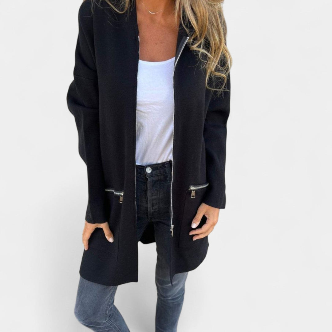 Teresa | Sudadera con capucha y cremallera