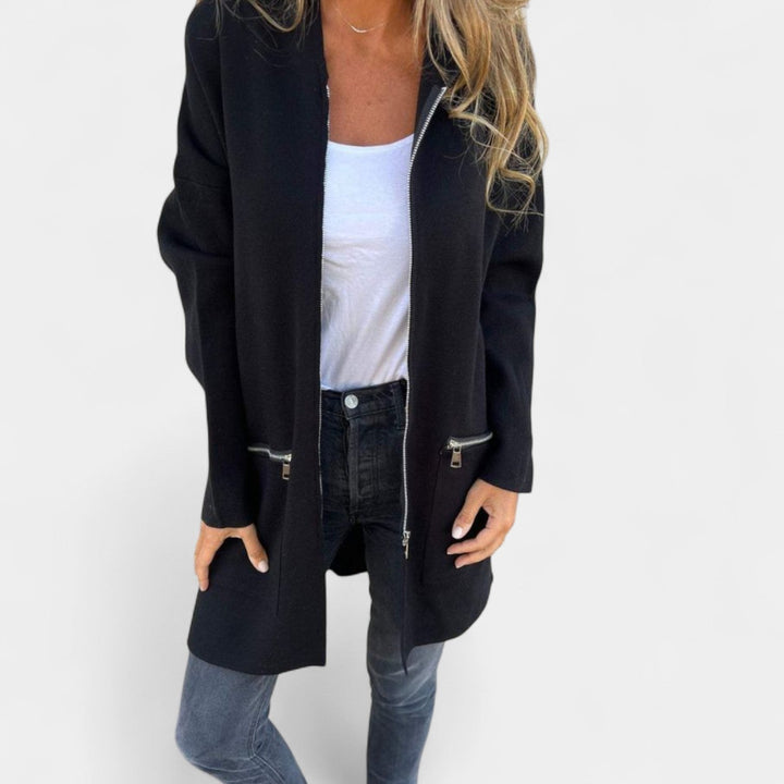 Teresa | Sudadera con capucha y cremallera