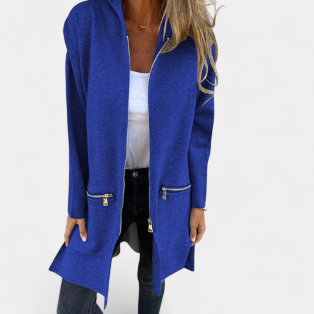 Teresa | Sudadera con capucha y cremallera