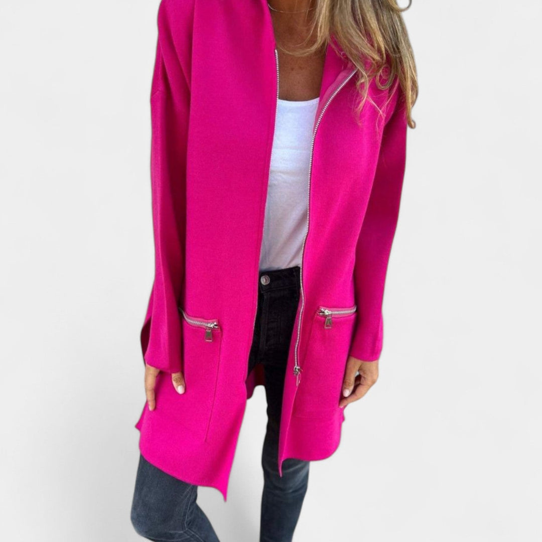 Teresa | Sudadera con capucha y cremallera