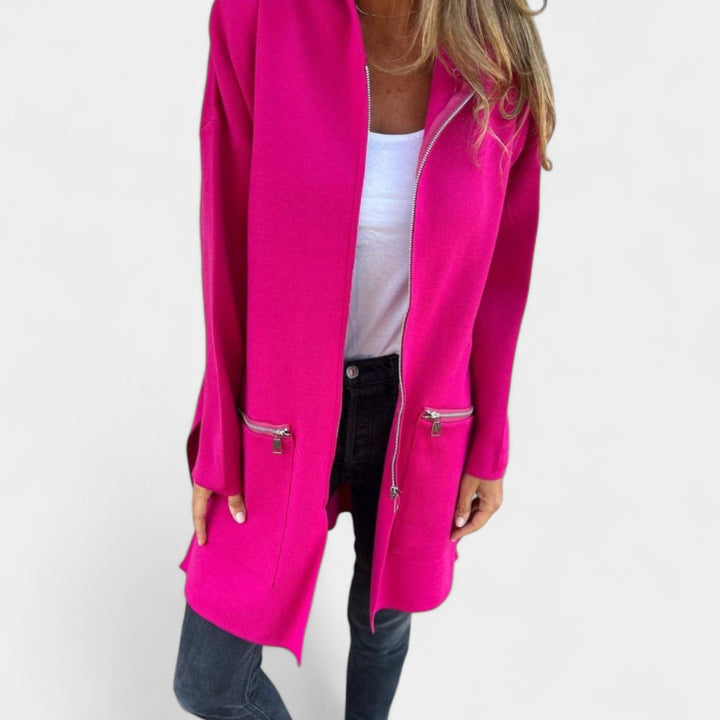 Teresa | Sudadera con capucha y cremallera