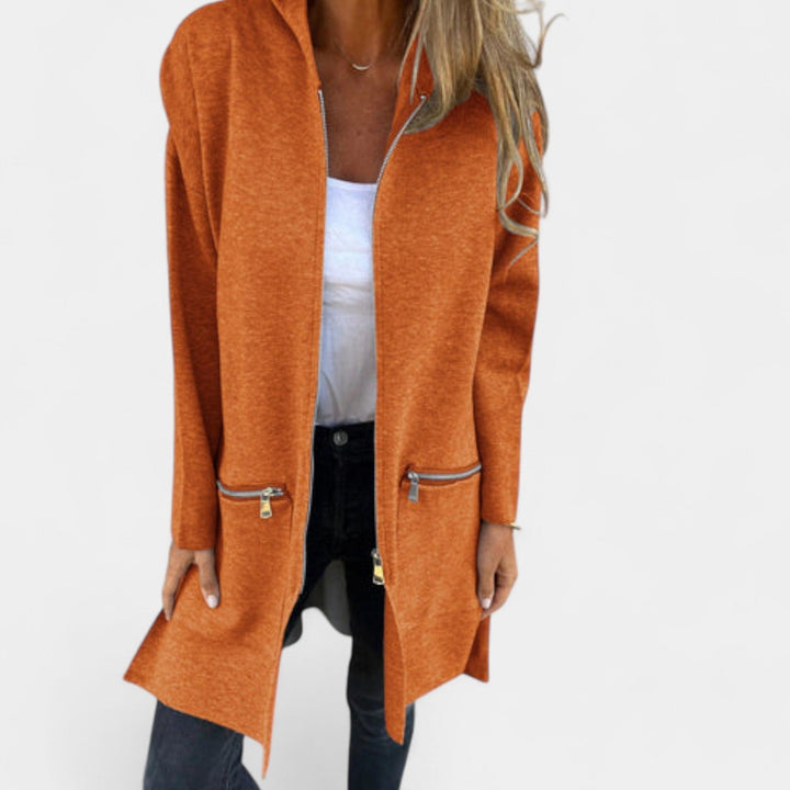 Teresa | Sudadera con capucha y cremallera