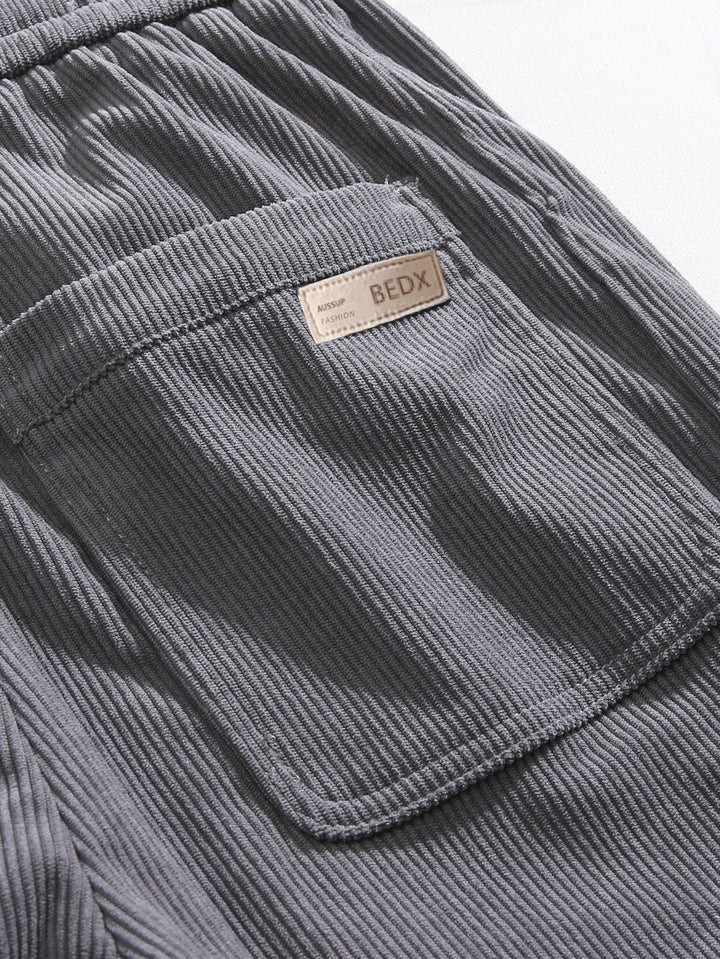 Tobías | Pantalón de pana de pernera recta
