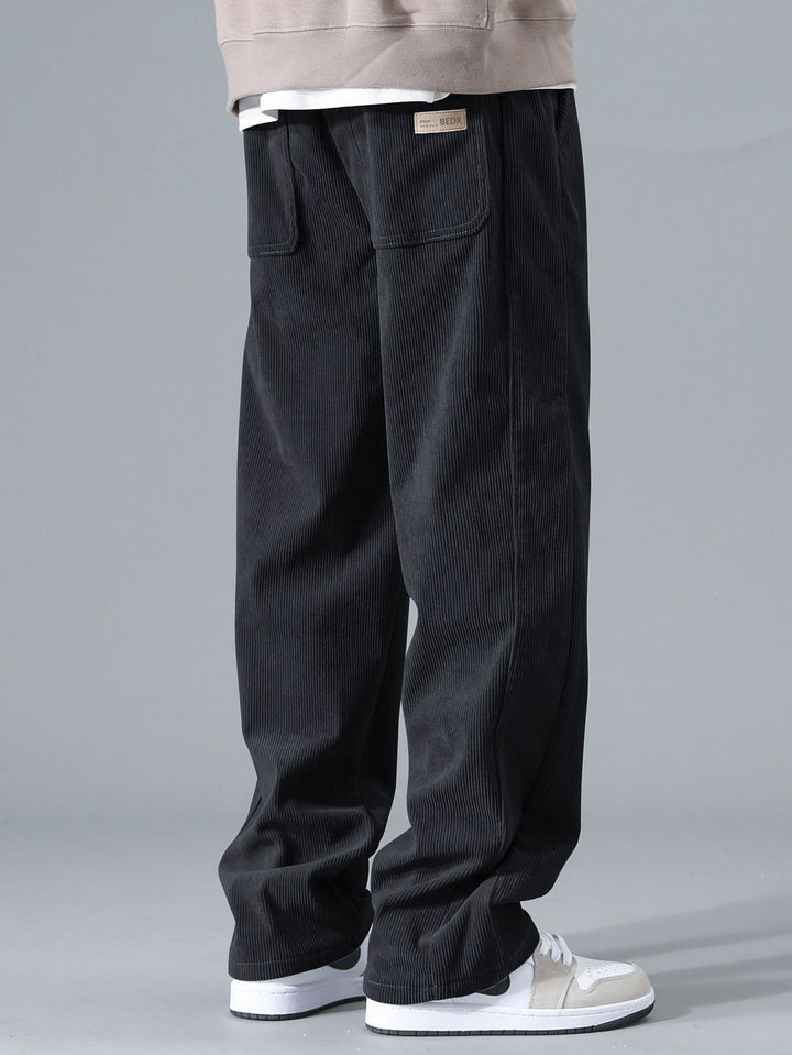 Tobías | Pantalón de pana de pernera recta