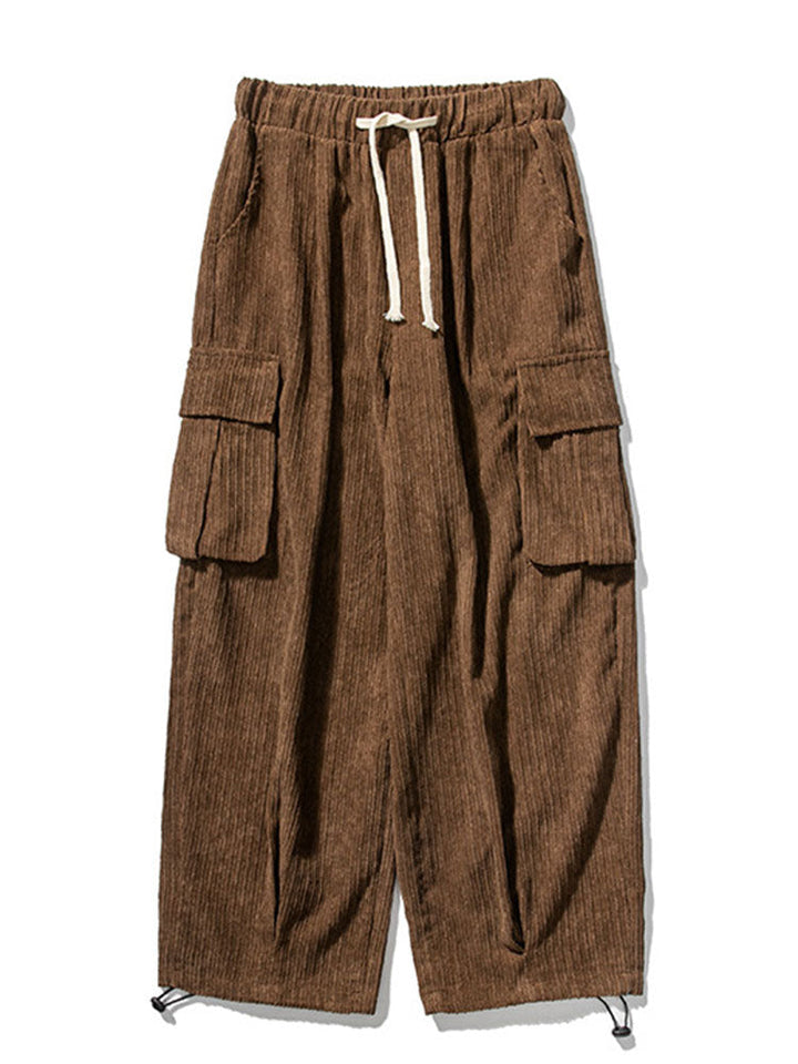 Toribio | Pantalón cargo de pana de corte relajado