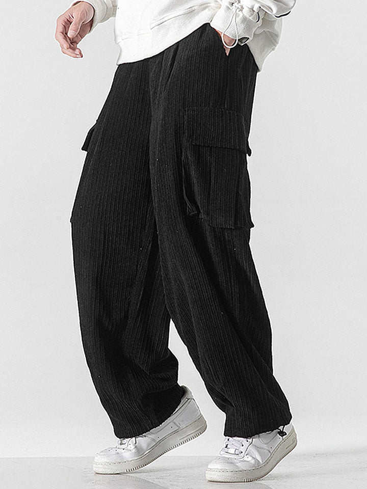 Toribio | Pantalón cargo de pana de corte relajado