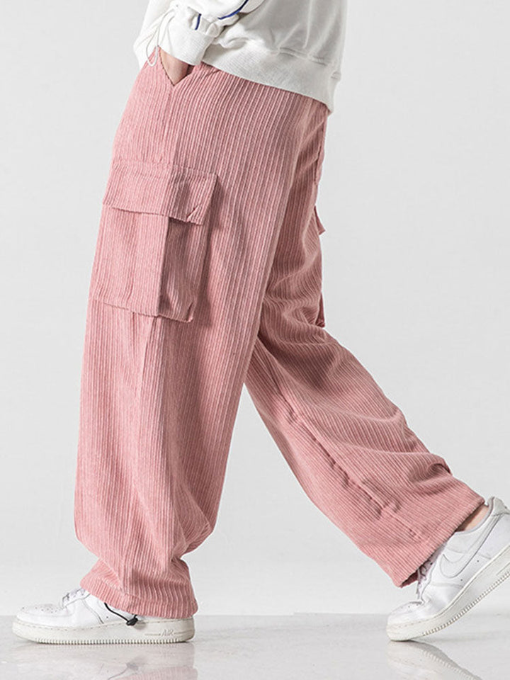 Toribio | Pantalón cargo de pana de corte relajado