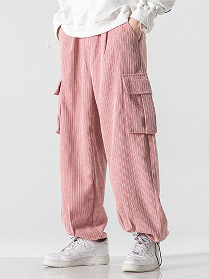 Toribio | Pantalón cargo de pana de corte relajado