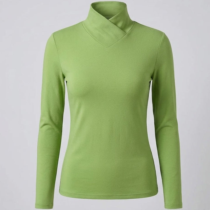 Anastasia | Jersey de cuello alto elegante