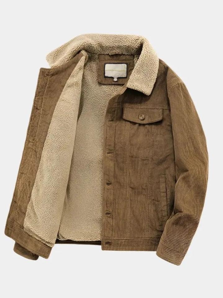 Valentín | Chaqueta urbana gris de corte regular