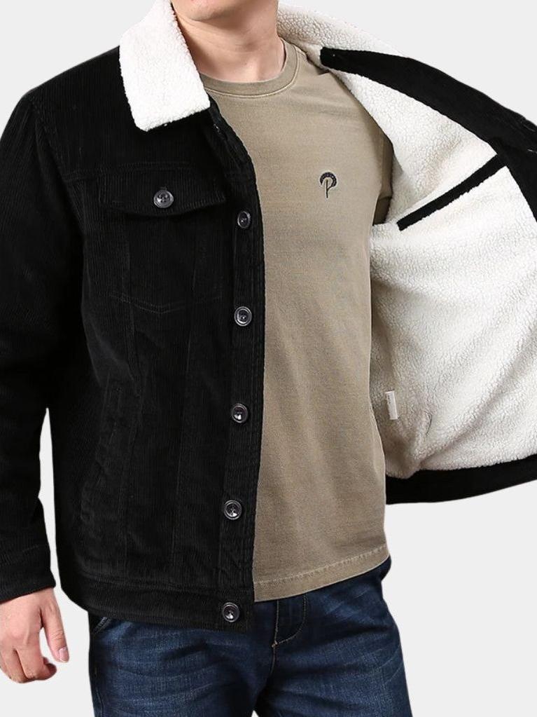 Valentín | Chaqueta urbana gris de corte regular