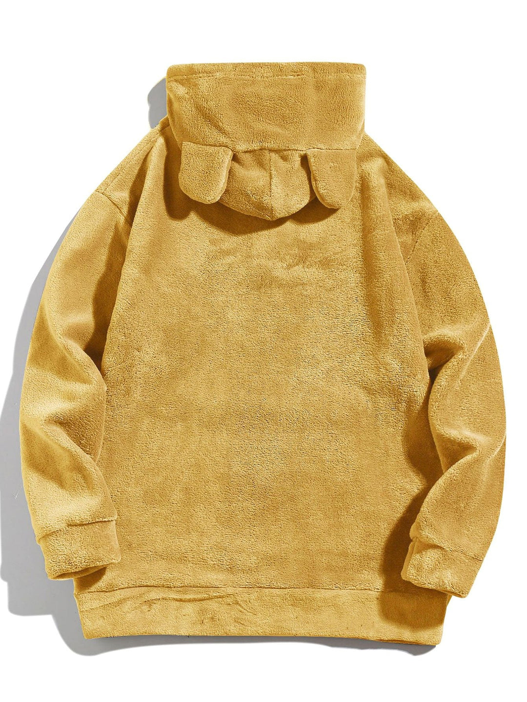 Valentín | Sudadera con capucha de borreguito con orejitas y corte relajado