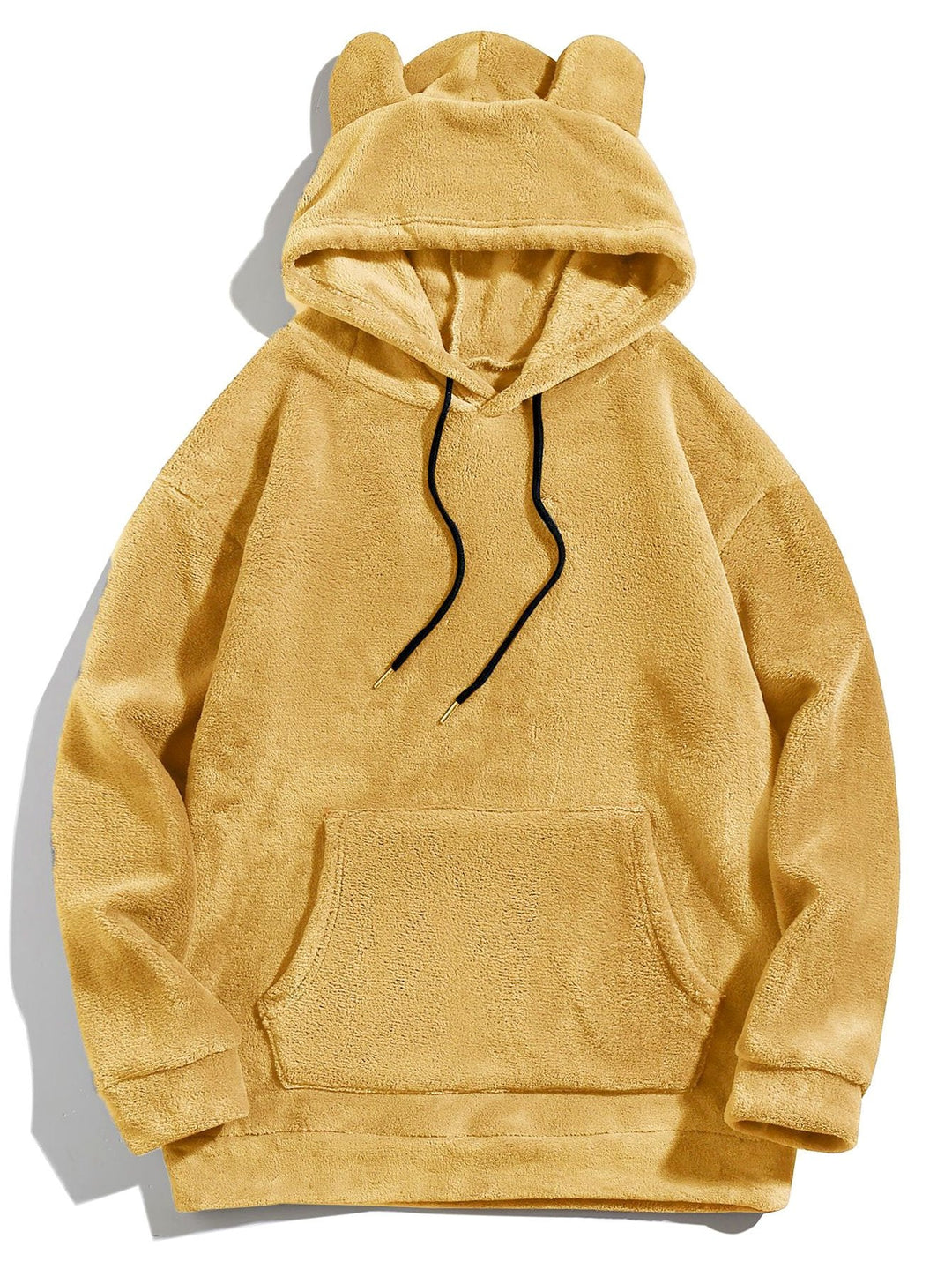 Valentín | Sudadera con capucha de borreguito con orejitas y corte relajado