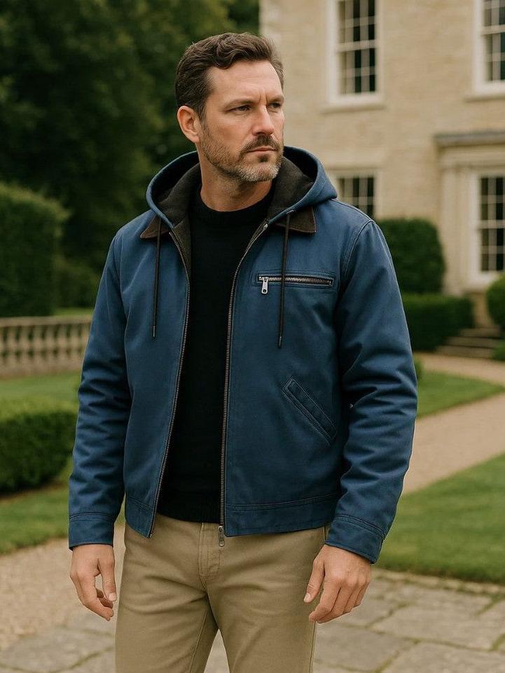 Vicente | Chaqueta casual con capucha