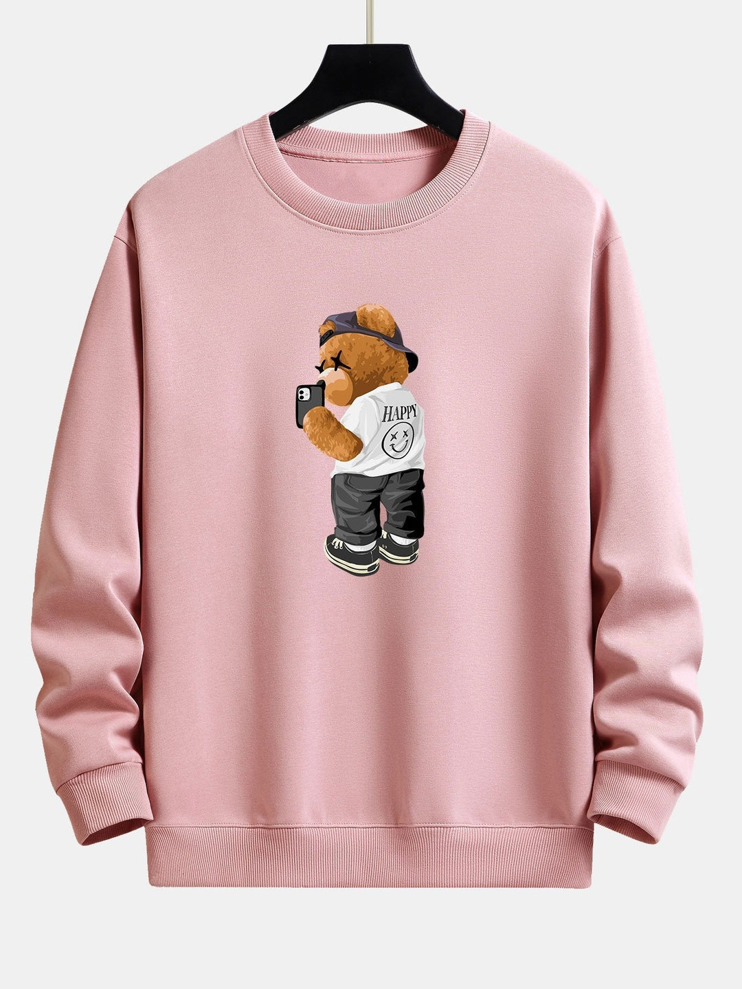 Vicente | Sudadera con estampado de osos divertido y corte relajado