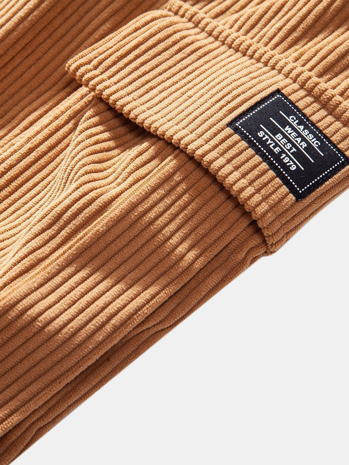 Virgilio | Pantalón jogger cargo de pana