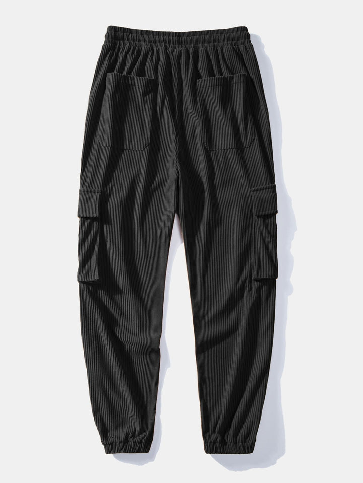 Virgilio | Pantalón jogger cargo de pana