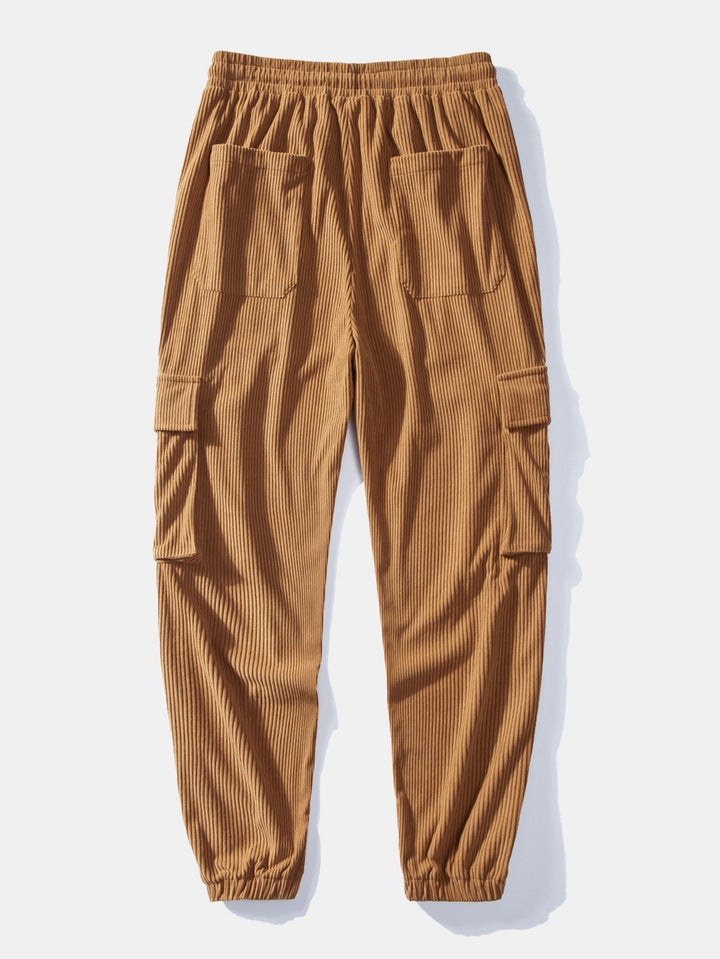 Virgilio | Pantalón jogger cargo de pana