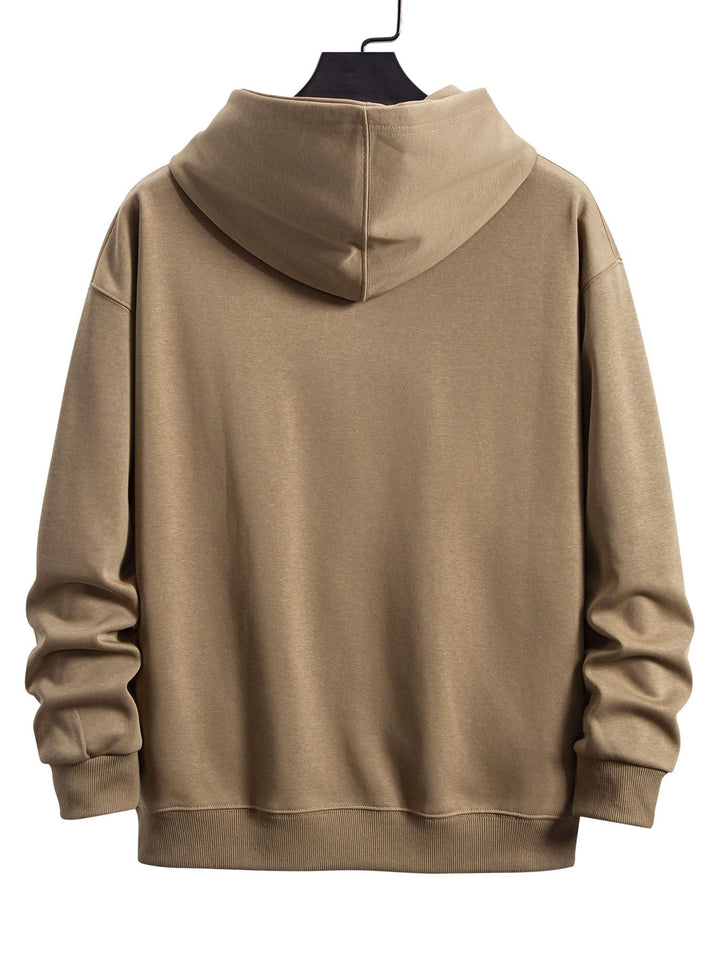 Xavier | Sudadera con capucha básica de uso diario