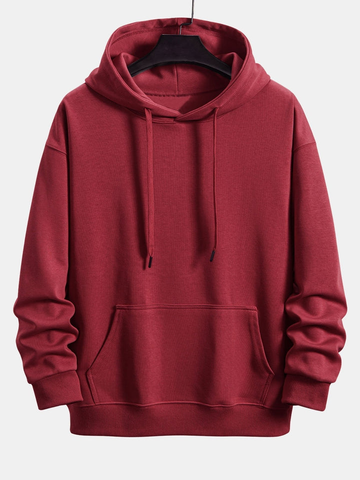 Xavier | Sudadera con capucha básica de uso diario