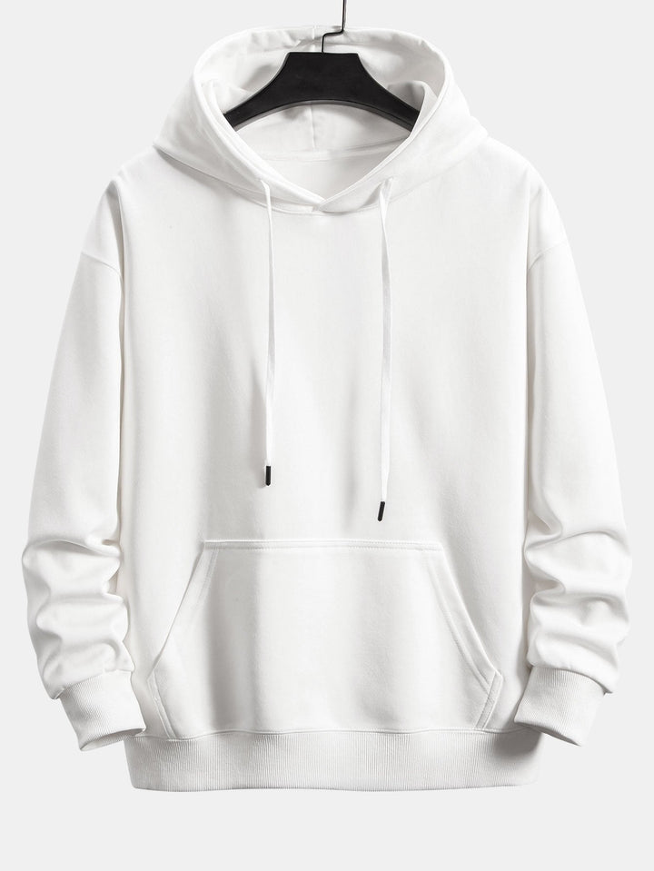 Xavier | Sudadera con capucha básica de uso diario
