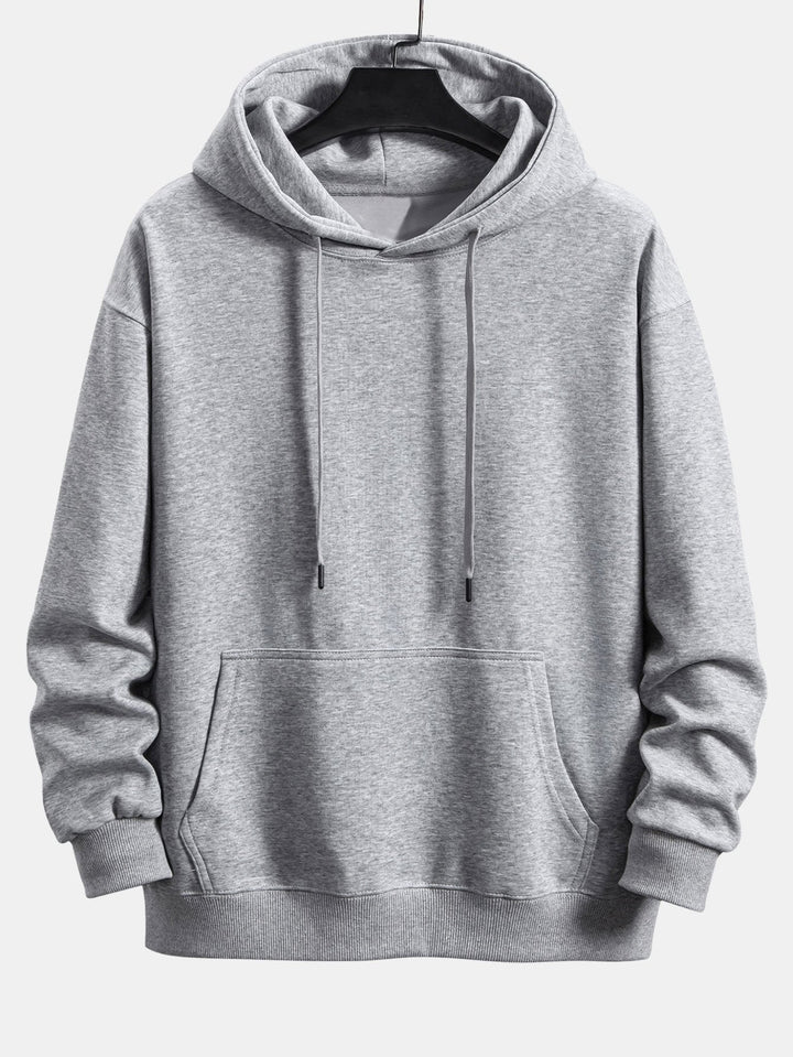 Xavier | Sudadera con capucha básica de uso diario