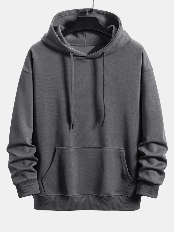 Xavier | Sudadera con capucha básica de uso diario